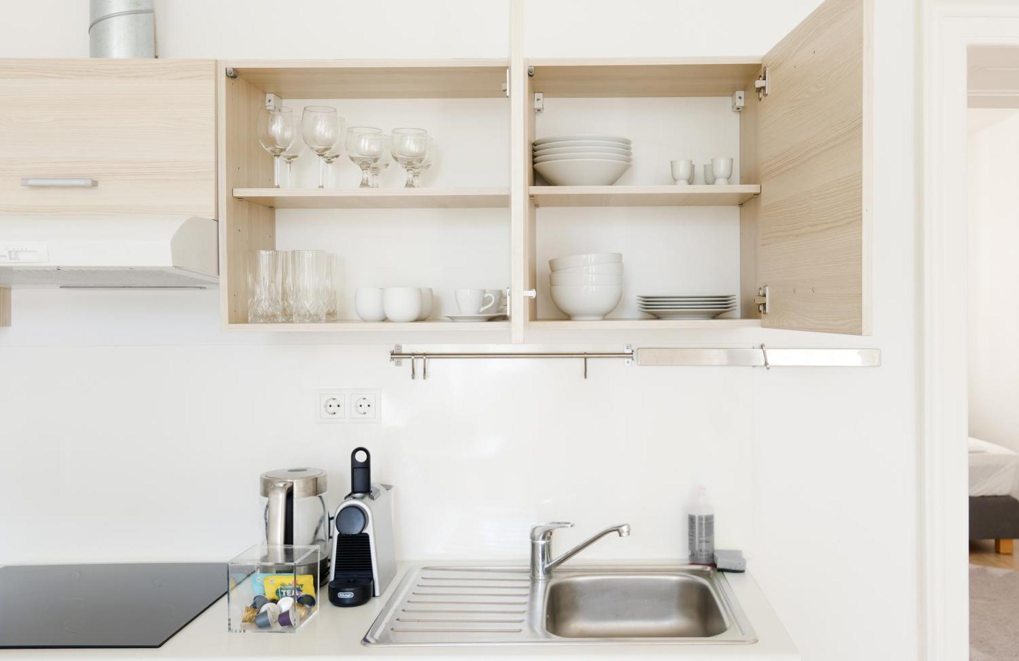 Minimalistic Studio Near Naschmarkt Wenen Buitenkant foto